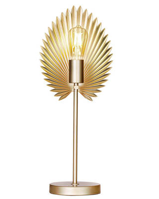 Aruba bordlampe matt gull