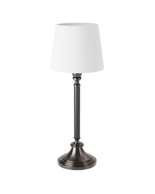 Dinant bordslampa med vit skärm
