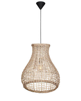 Seagrass taklampa Ø49 cm natur