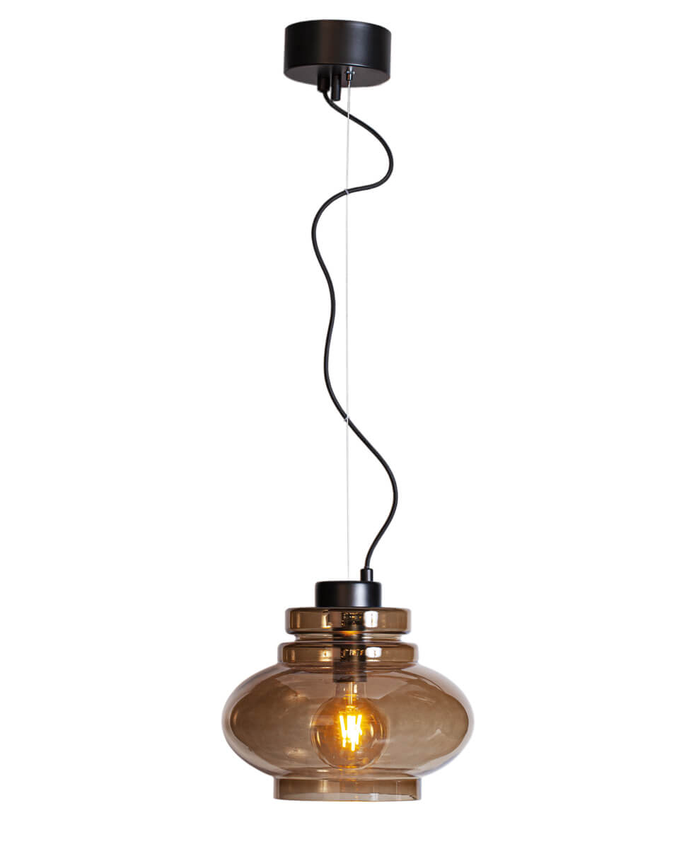 Dolores taklampa Ø30 cm konjak