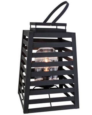 Yankton Tisch-/Stehleuchte IP44 Schwarz