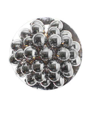 Gross vegglampe Ø60 cm røykgrå