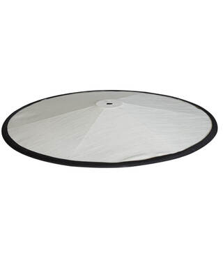 Reservskärm Cappello Ø32 cm vit