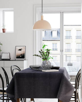 Cabano taklampa Ø38 cm beige