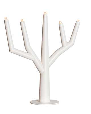 Winter Ruby Table lamp H38 cm LED offwhite