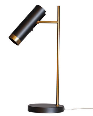 Puls Tischleuchte Mattschwarz