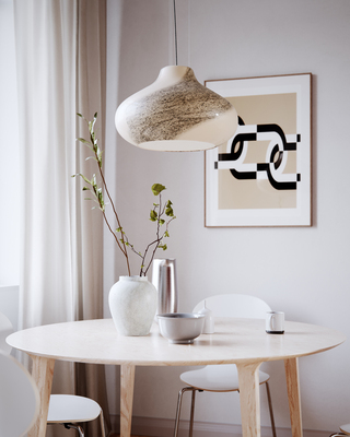 Mira taklampa Ø45 cm natur