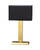 Prime Table lamp H47 brass/black