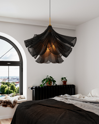 Juliette taklampa Ø75cm svart