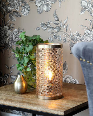 Hermine Table lamp brass matt