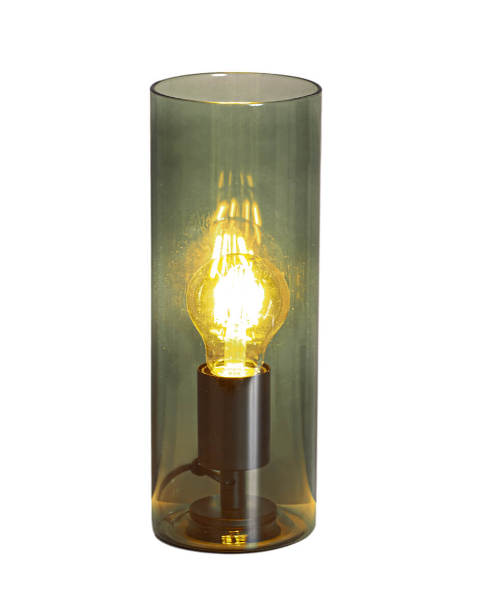 Flake bordslampa H30 cm grön