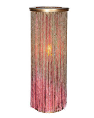 Blondie bordslampa rosa/guld