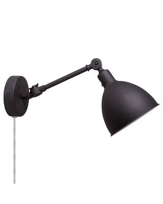 Bazar mini vegglampe sandsort