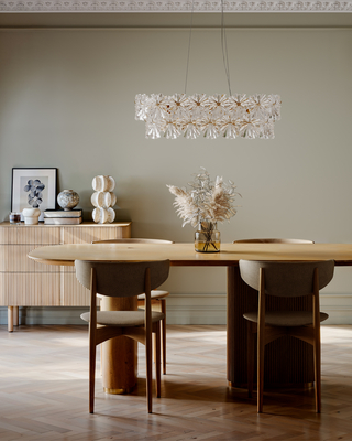 Lorraine Bar taklampe messing