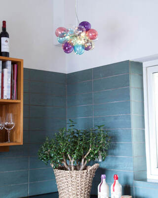 Gross taklampa Ø30 cm multi