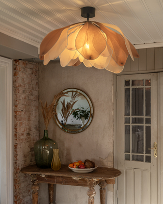 Lou Lou plafond Ø80 cm rosa