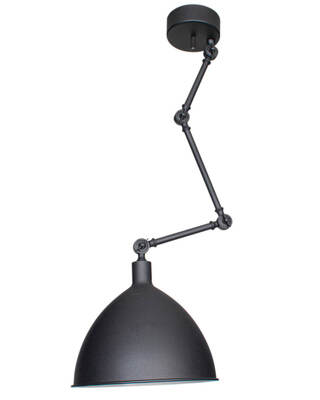 Bazar Pendelleuchte Ø30cm Sandschwarz