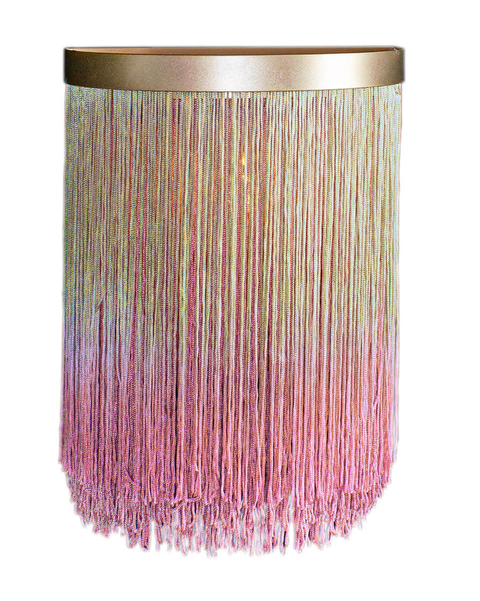 Blondie vägglampa rosa/guld