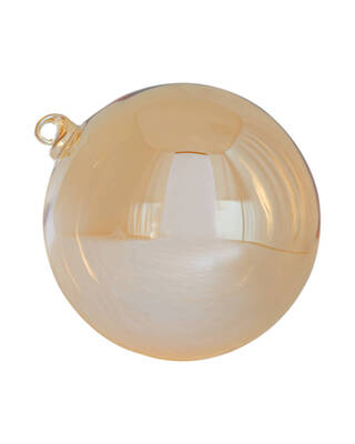Reservglas Bubbles taklampa Ø13cm amber