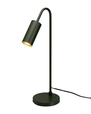 Curve bordlampe H51 cm grønn