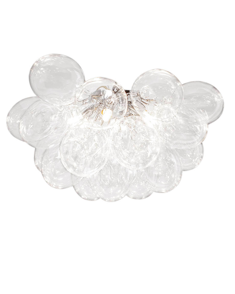 Gross plafond Ø50 cm klarglas