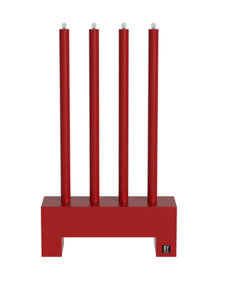 Twinkle Tischleuchte H50 cm rot