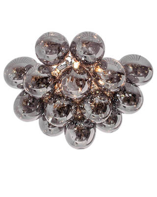 Gross plafond Ø50 cm rökgrå