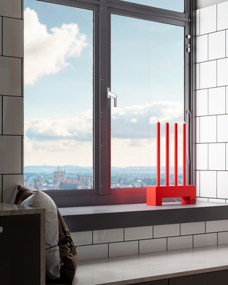 Twinkle Tischleuchte H50 cm rot