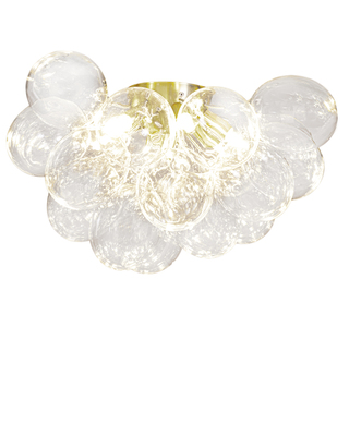 Gross Ceiling light Ø50 cm brass/clear