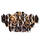 Monarque plafond svart