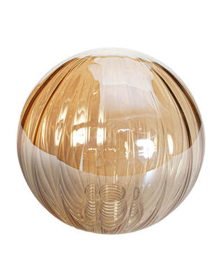 Reservglas Galax taklampa Amber