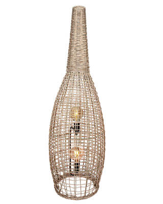 Seagrass golvlampa natur