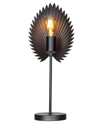 Aruba bordlampe matt sort