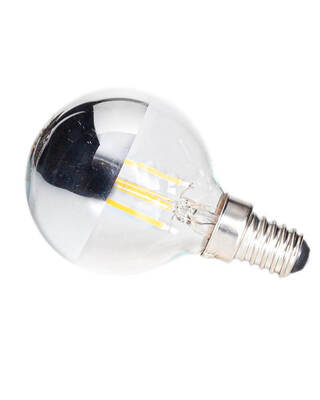 E14 4W 2700K dimbar toppförspeglad klot (Carroll)