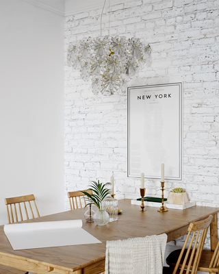 Lorraine Pendant light Ø43 cm clear