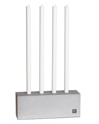 Raw Light Tischleuchte H55 cm Beton