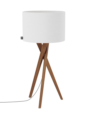 Vega Table lamp H55 cm oak/white