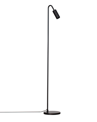 Curve golvlampa matt svart