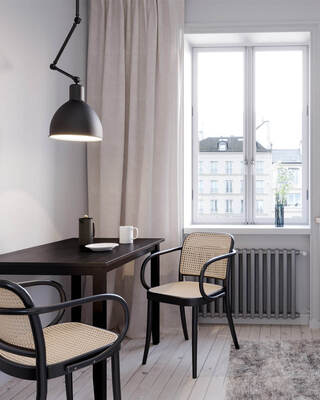 Bazar taklampa Ø30 cm sandsvart