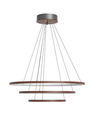 Trione Pendelleuchte Ø80 cm Walnuss 