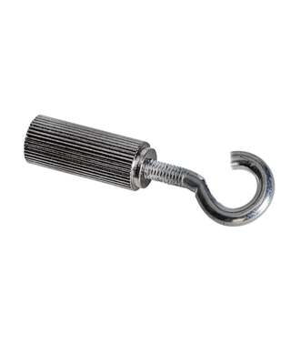Correct 3 och 5 krom krok 50mm