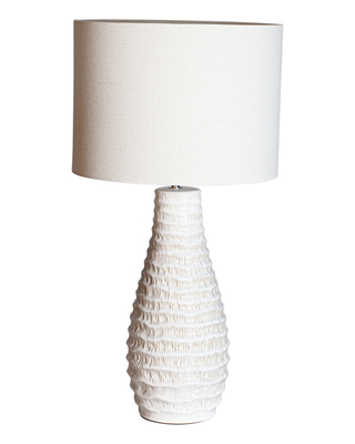 Batha bordlampe krem/beige