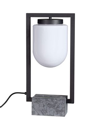 Stanley bord/golvlampa IP44 sandsvart