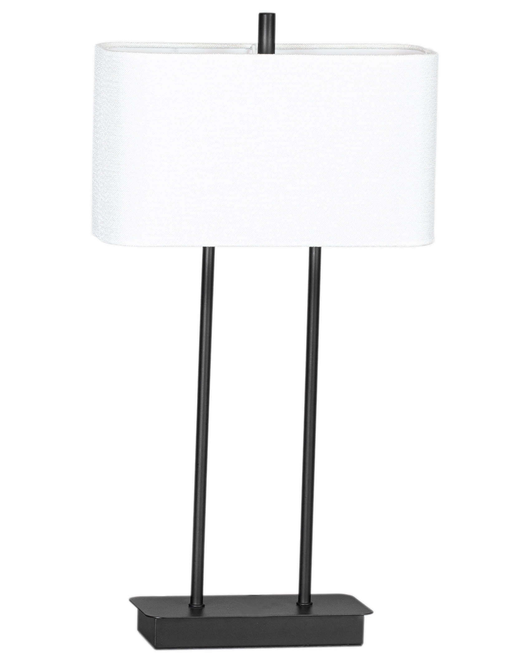 Luton bordslampa svart/vit