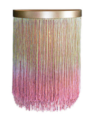 Blondie vägglampa rosa/guld