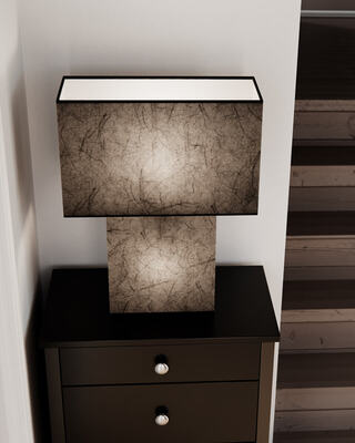 iSquare bordslampa H50 cm svart
