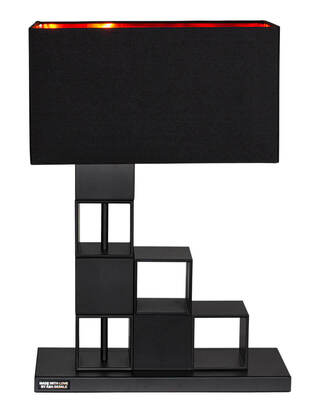 Love Is All bordslampa matt svart