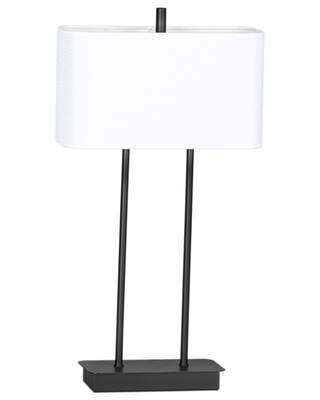 Luton Table lamp black/white
