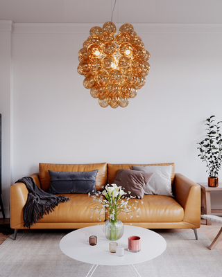 Deluxe Pendant light cognac