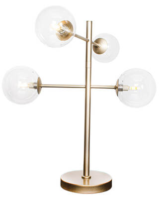 Avenue bordlampe gull